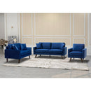  Mazin Furniture Bellerophon 9044VBU-3 Sofa IMAGE 4
