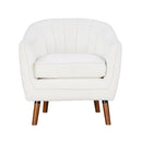  Mazin Furniture Cutler 1081WH-1 Accent Chair IMAGE 1