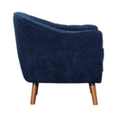 Mazin Furniture Cutler Stationary Fabric Accent Chair 1081BU-1 IMAGE 3