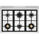  Bertazzoni 36-inch Freestanding Dual Fuel Range HER366BCFEPAVT IMAGE 3