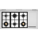  Bertazzoni 48-inch Freestanding Gas Range HER486BTFGMAVT IMAGE 3