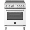  Bertazzoni 30-inch Freestanding Induction Range MAS304INMBIV IMAGE 1