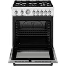  Bertazzoni 30-inch Freestanding Gas Range MAS305GASBIV IMAGE 2