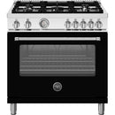  Bertazzoni 36-inch Freestanding Gas Range MAS365GASNEV IMAGE 1
