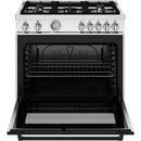 Bertazzoni 36-inch Freestanding Gas Range MAS365GASXVLP IMAGE 2