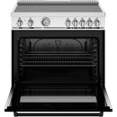  Bertazzoni 36-inch Freestanding Induction Range MAS365INMNEV IMAGE 2