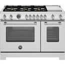  Bertazzoni 48-inch Freestanding Dual Fuel Range MAS486BTFEPXT IMAGE 1