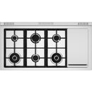  Bertazzoni 48-inch Freestanding Gas Range MAS486GGASBIV IMAGE 3