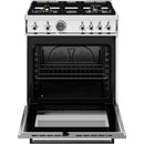  Bertazzoni 30-inch Freestanding Gas Range PRO304BFGMBIT IMAGE 2