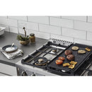  Bertazzoni 36-inch Freestanding Dual-Fuel Range with Air Fry Technology PRO366BCFEPXT IMAGE 12