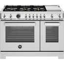 Bertazzoni 48-inch Freestanding Gas Range PRO486BTFGMXT IMAGE 1