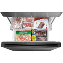 Midea 18.4 cu. ft. Counter-Depth French 3-Door Refrigerator MRF18B4AST IMAGE 3