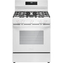 Frigidaire 30-inch Freestanding Gas Range with Even Baking Technology FCRG3062AW IMAGE 1