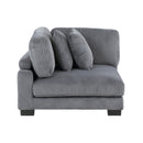  Mazin Furniture Traverse 8555GY*4OT 4 pc Modular Sectional with Ottoman IMAGE 12