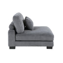  Mazin Furniture Traverse 8555GY*4OT 4 pc Modular Sectional with Ottoman IMAGE 16