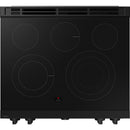  Samsung 6.3 cu. ft. Bespoke Smart Slide-In Electric Range NSE6DG8500SR/AC IMAGE 3