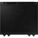  Samsung 6.3 cu. ft. Bespoke Smart Slide-In Electric Range NSE6DG8100SR/AC IMAGE 3