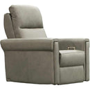  Elran Renee Power Fabric Recliner Renee 40092-CLD-OPH Cloud Zero Power Recliner with Power Headrest IMAGE 1