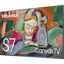 Hisense 65-inch Class S7 CanvasTV 4K QLED Smart TV - Google TV 65S7N IMAGE 2