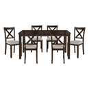 Mazin Furniture Challis 5905 7-Piece Pack Dinette Set IMAGE 1