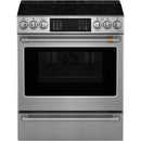Café 30-inch Freestanding Electric Range with Wi-Fi CRS70XAWCS1 IMAGE 1