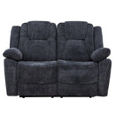 Primo International Anakin UD60137193MOLV Reclining Loveseat - Rigan Granite IMAGE 3