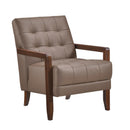  Mazin Furniture Crafton 1010BRW-1 Accent Chair IMAGE 2