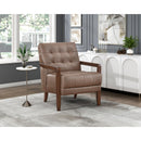  Mazin Furniture Crafton 1010BRW-1 Accent Chair IMAGE 8