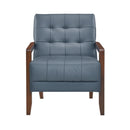  Mazin Furniture Crafton 1010BUE-1 Accent Chair IMAGE 1
