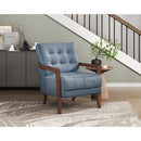  Mazin Furniture Crafton 1010BUE-1 Accent Chair IMAGE 8
