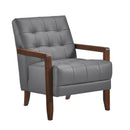  Mazin Furniture Crafton 1010DGY-1 Accent Chair IMAGE 2
