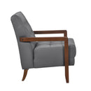  Mazin Furniture Crafton 1010DGY-1 Accent Chair IMAGE 3