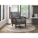  Mazin Furniture Crafton 1010DGY-1 Accent Chair IMAGE 8
