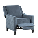 Mazin Furniture 98505BU-1 Push-Back Reclining Chair IMAGE 3