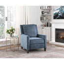 Mazin Furniture 98505BU-1 Push-Back Reclining Chair IMAGE 6
