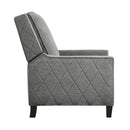 Mazin Furniture 98505GY-1 Push-Back Reclining Chair IMAGE 4