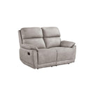  Mazin Furniture Oliphant 99029TP-2 Double Reclining Loveseat, Taupe IMAGE 2