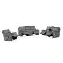 Mazin Furniture Russka 99031GY-3 Double Reclining Sofa, Grey IMAGE 4