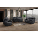Mazin Furniture Oliver 99032PBLK-1 Power Reclining Chair, Black IMAGE 6