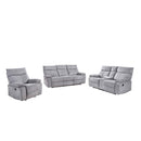  Mazin Furniture Casper 99077GRY-1G Glider Recliner IMAGE 3