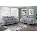  Mazin Furniture Casper 99077GRY-3 Double Reclining Sofa IMAGE 7
