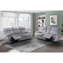  Mazin Furniture Casper 99077GRY-3 Double Reclining Sofa IMAGE 8