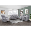 Mazin Furniture Casper 99077GRY-3 Double Reclining Sofa IMAGE 9