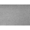  Monarch I 6040Q Queen Bed - Grey Linen with Chrome Metal Legs IMAGE 5