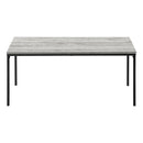  Monarch I 7896P 3Pcs Occasional Table Set - Grey/Black Metal IMAGE 4