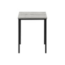  Monarch I 7896P 3Pcs Occasional Table Set - Grey/Black Metal IMAGE 7