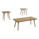 Monarch I 7898P 3Pcs Occasional Table Set - Light Walnut IMAGE 2