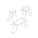 Monarch I 7898P 3Pcs Occasional Table Set - Light Walnut IMAGE 3