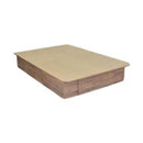  Meubles Nouveau Concept Twin XL Platform Bed with Storage 843-39XL-RUSTIK IMAGE 1