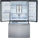 GE Profile 33-inch, 17.5 cu.ft. French-Door Refrigerator with FrostGuard™ Technology PYE18HYRCFS IMAGE 3